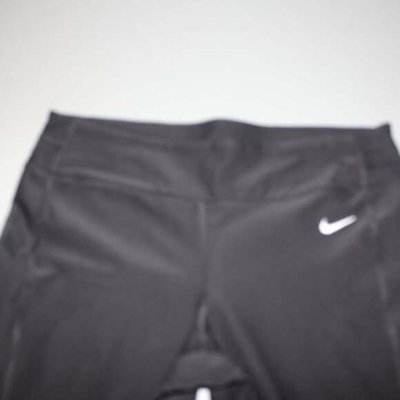 Black Nike Dri Fit Athletic Capris Size Small - Picture 2 of 5
